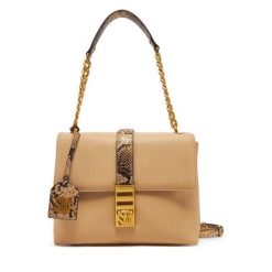 Torebka Steve Madden. Brązowe torebki klasyczne Steve Madden, bez wzorów, klasyczne, bez dodatków. Za 299.99 zł.