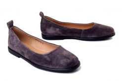 Filippo DP7741/26 D BR ciemny brązowy, baleriny damskie. Brązowe baleriny Filippo, bez wzorów, ze skóry, bez obcasa, bez zapięcia. Za 174.90 zł.