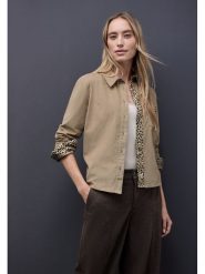 Street One Koszula w kolorze beżowym rozmiar: 42. Brązowe koszule Street One, bez wzorów, z bawełny, street, bez kołnierzyka, bez ramiączek. Za 148.96 zł.