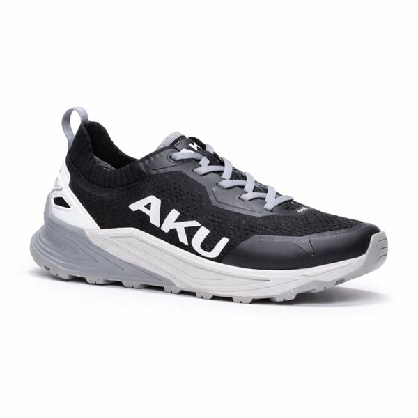 Buty trekkingowe damskie Aku Aira. Białe buty trekkingowe Aku, na lato, z materiału, bez zapięcia. Za 289.00 zł.