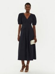 Ted Baker Sukienka codzienna Atenas 276421 Granatowy Regular Fit. Niebieskie sukienki Ted Baker, na co dzień, bez wzorów, z syntetyku, bez kołnierzyka, bez ramiączek, proste. Za 579.99 zł.