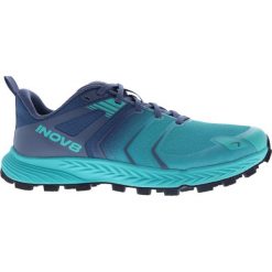 Buty trailowe damskie Inov-8 Trailtalon Speed. Niebieskie buty do biegania Inov-8, bez wzorów, z gumy, bez zapięcia, do biegania. Za 643.49 zł.