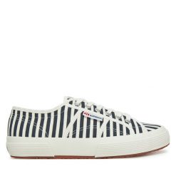 Tenisówki Superga. Niebieskie trampki Superga, bez wzorów, bez zapięcia. Za 239.99 zł.
