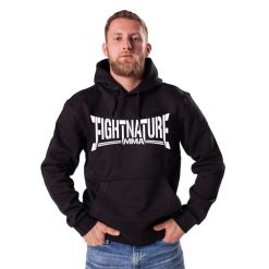 Bluza z kapturem Danrho Fightnature MMA. Czarne bluzy DANRHO, m, bez wzorów, z bawełny, bez ramiączek, z kapturem. Za 282.50 zł.