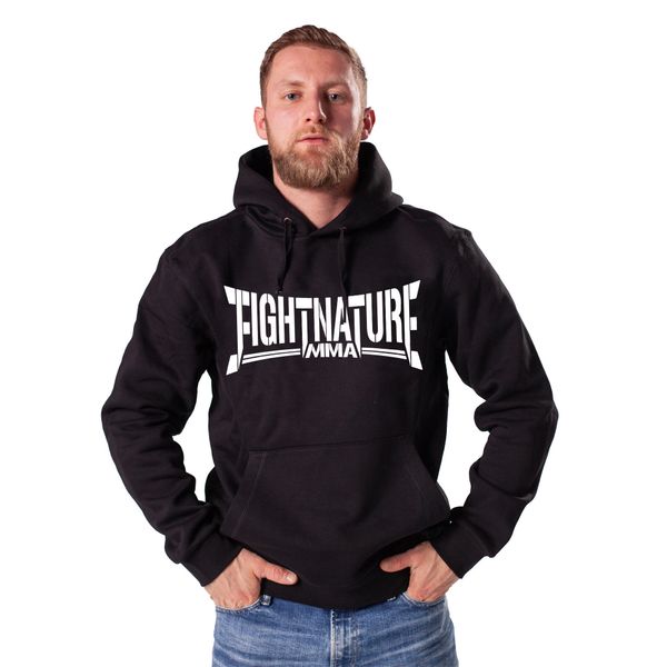 Bluza z kapturem Danrho Fightnature MMA. Czarne bluzy DANRHO, m, bez wzorów, z bawełny, bez ramiączek, z kapturem. Za 280.00 zł.