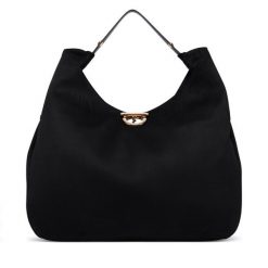 Torebka Liu Jo. Czarne shopper bag Liu Jo, bez wzorów, bez dodatków. Za 679.99 zł.