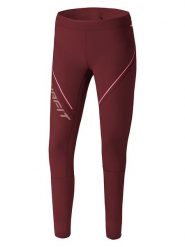 DYNAFIT Legginsy funkcyjne "WINTER RUNNING" w kolorze bordowym rozmiar: 38. Czerwone legginsy Dynafit, bez wzorów, z materiału, sportowe. Za 196.70 zł.