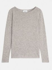 Perfect Cashmere Kaszmirowy sweter "Megan" w kolorze jasnoszarym rozmiar: L. Szare swetry Perfect Cashmere, l, bez wzorów, z kaszmiru, bez ramiączek. Za 387.44 zł.