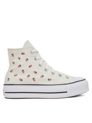 Converse Trampki Chuck Taylor All Star Lift A14934C Écru. Trampki Converse, bez wzorów, z materiału, retro, bez zapięcia. Za 339.99 zł.
