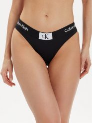 Calvin Klein Swimwear Dół od bikini KW0KW02353 Czarny. Czarne bikini Calvin Klein Swimwear, bez wzorów, z syntetyku. Za 119.99 zł.