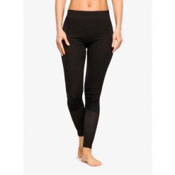 Legginsy termoaktywne damskie La Sportiva Wool40 Aero Pants. Czarne bielizna termoaktywna damska La Sportiva, bez wzorów, sportowe. Za 235.99 zł.