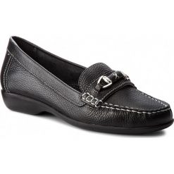 Mokasyny SERGIO BARDI - Gruerio SS127370618KD 101. Czarne mokasyny Sergio Bardi, z aplikacjami, z materiału. W wyprzedaży za 119.00 zł.