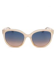 Guess Damskie okulary przeciwsłoneczne w kolorze beżowym rozmiar: 53. Brązowe okulary przeciwsłoneczne Guess, z aplikacjami, z tworzywa sztucznego, szklane. Za 259.95 zł.