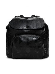 Desigual Plecak All Mickey Krapina 24WAKP01 Czarny. Czarne plecaki Desigual, bez wzorów, ze skóry, bez dodatków. Za 159.99 zł.