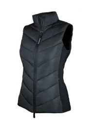 Damska kurtka bez rękawów Equestrian Stockholm Versatile. Czarne kurtki EQUESTRIAN STOCKHOLM, na jesień, xl, bez wzorów, z puchu, eleganckie, bez kaptura. Za 512.35 zł.
