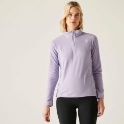 Montes damski lekki turystyczny polar. Czerwone bluzy z polaru Regatta, bez wzorów, z polaru, trekkingowe. W wyprzedaży za 79.99 zł.