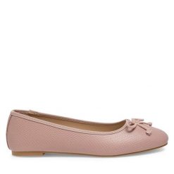 Baleriny Jenny Fairy. Czerwone baleriny Jenny Fairy, bez wzorów, bez obcasa, bez zapięcia. Za 39.99 zł.
