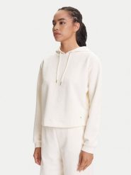 Guess Bluza V5YQ04 KBSL2 Écru Regular Fit. Bluzy Guess, xl, z aplikacjami, z syntetyku, bez ramiączek, bez kaptura. Za 279.99 zł.