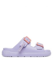 D.Franklin Klapki Vibe Foam 2 DFSH413005 Fioletowy. Fioletowe klapki D.Franklin, bez wzorów, z syntetyku, bez obcasa, bez zapięcia. Za 169.99 zł.