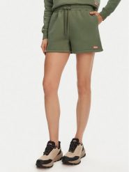 Hunter Szorty sportowe Lunan HARW0058251 Khaki Regular Fit. Brązowe szorty sportowe Hunter, bez wzorów, z bawełny. Za 109.99 zł.