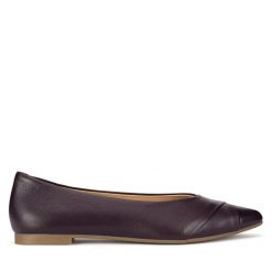 Baleriny Lasocki. Fioletowe baleriny Lasocki, bez wzorów, bez obcasa, bez zapięcia. Za 169.99 zł.