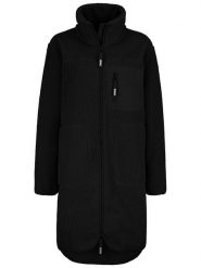 Sublevel Płaszcz polarowy w kolorze czarnym rozmiar: M. Czarne płaszcze Sublevel, m, bez wzorów, z polaru, bez kaptura. Za 246.53 zł.