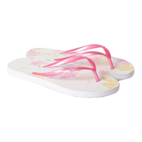 Japonki plażowe damskie Rip Curl Sun Dance 1000. Białe japonki Rip Curl, bez wzorów, sportowe. Za 56.99 zł.