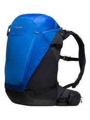 Bergans Plecak "Rabot Daypack 34 M/L" w kolorze czarno-niebieskim - 27 x 54 x 26 cm rozmiar: onesize. Czarne plecaki Bergans, bez wzorów, z materiału, bez dodatków. Za 433.83 zł.