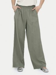 ONLY Spodnie materiałowe Aris 15337956 Zielony Straight Fit. Zielone spodnie materiałowe ONLY, bez wzorów, z materiału. Za 189.99 zł.