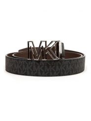 Michael Kors Dwustronny pasek w kolorze czarno-granatowym rozmiar: onesize. Brązowe paski Michael Kors, bez wzorów, z materiału. Za 168.06 zł.