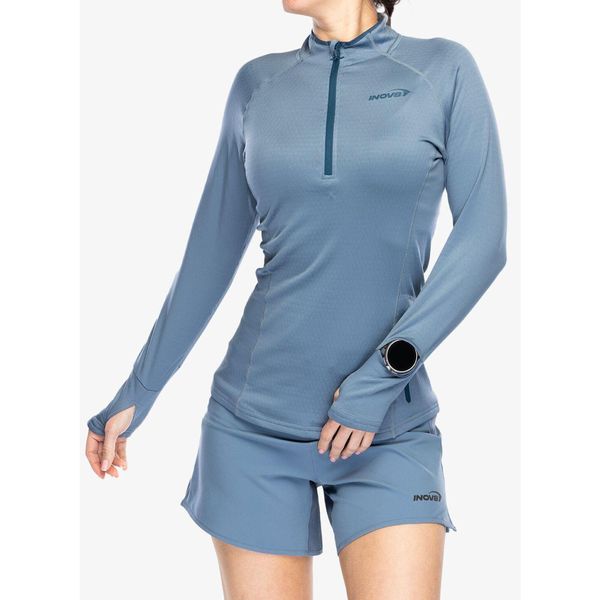 Bluza z zamkiem damska Inov-8 Venturelite Mid HZ. Szare bluzy Inov-8, xs, bez wzorów, bez kaptura. Za 235.99 zł.