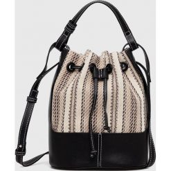 Answear Lab torebka kolor czarny. Czarne listonoszki Answear Lab, bez wzorów, bez dodatków. Za 159.99 zł.