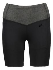 Asics Szorty kolarskie "Flexform" w kolorze czarno-szarym rozmiar: S. Czarne szorty sportowe ASICS, bez wzorów, z materiału, z podwyższonym stanem, rowerowe. Za 92.21 zł.