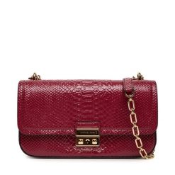 Torebka MICHAEL Michael Kors. Czerwone kopertówki MICHAEL Michael Kors, bez wzorów, wizytowe, bez dodatków. Za 1,349.00 zł.