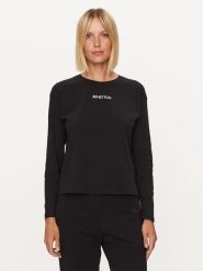 United Colors Of Benetton Koszulka piżamowa 30963M04S Czarny Regular Fit. Czarne koszule nocne United Colors Of Benetton, m, bez wzorów, z bawełny, bez ramiączek. Za 119.99 zł.