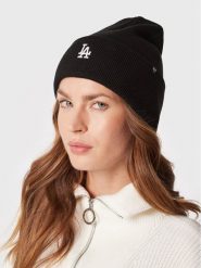 47 Brand Czapka Los Angeles Dodgers B-BRNCK12ACE-BK Czarny. Czarne czapki zimowe 47 Brand, bez wzorów, z materiału. Za 99.99 zł.