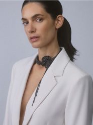 Naszyjnik choker - czarny. Czarne naszyjniki Reserved. Za 99.99 zł.