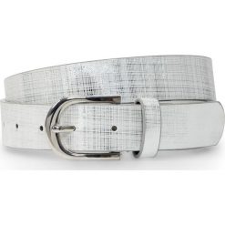 Pasek bonprix srebrny kolor-szary. Szare paski bonprix, w paski. Za 37.99 zł.