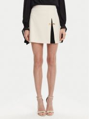 Elisabetta Franchi Spódnica mini GO-079-51E2 Écru Regular Fit. Spódnice Elisabetta Franchi, bez wzorów, z syntetyku, mini. Za 1,239.00 zł.