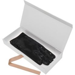 SKÓRZANE BŁYSZCZĄCE RĘKAWICZKI. Rękawiczki marki TOP SECRET. W wyprzedaży za 39.99 zł.