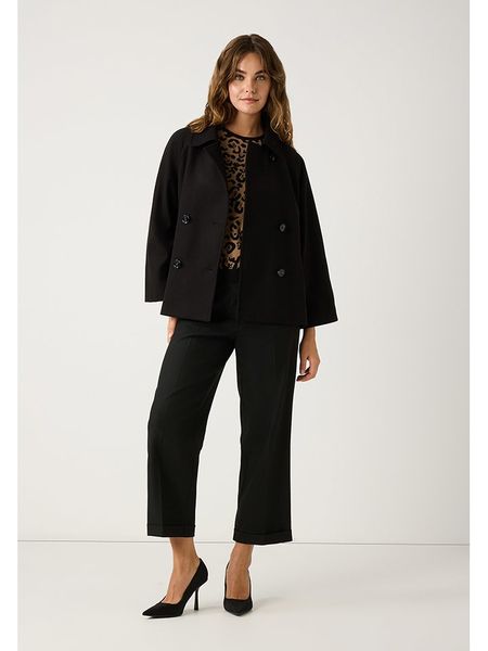 More & More Płaszcz w kolorze czarnym rozmiar: 42. Czarne płaszcze More & More, bez wzorów, bez kaptura. Za 409.97 zł.