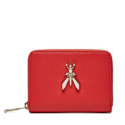 Duży Portfel Damski Patrizia Pepe. Czerwone portfele Patrizia Pepe, bez wzorów. Za 319.99 zł.
