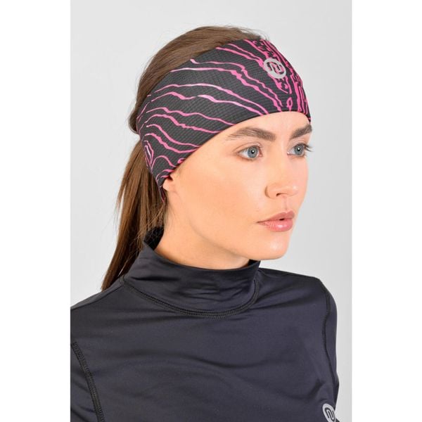 Termoaktywna opaska sportowa Unisex Nessi Sportswear. Czerwone bielizna termoaktywna damska NESSI SPORTSWEAR, bez wzorów, bez ramiączek, do biegania. Za 119.00 zł.