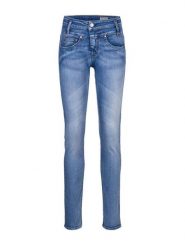 Herrlicher Dżinsy - Skinny fit - w kolorze niebieskim rozmiar: W24/L32. Niebieskie jeansy Herrlicher, l, bez wzorów, klasyczne. Za 172.08 zł.
