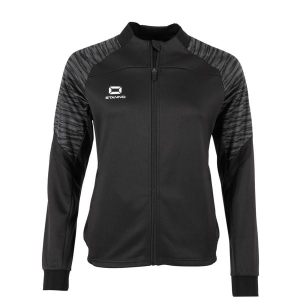 Damska bluza dresowa Stanno Bolt. Czarne bluzy bez kaptura STANNO, m, bez wzorów, z dresówki, bez kaptura, rowerowe. Za 261.00 zł.