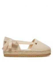 DeeZee Espadryle ZYLS093 Beżowy. Brązowe espadryle DeeZee, bez wzorów, z materiału, bez obcasa. Za 119.99 zł.