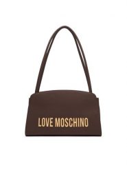 LOVE MOSCHINO Torebka JC4187PP1PKD0300 Brązowy. Brązowe torebki klasyczne Love Moschino, bez wzorów, ze skóry, bez dodatków. Za 919.99 zł.