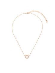 Emporio Armani Naszyjnik EG3588221 Złoty. Żółte naszyjniki Emporio Armani, z tworzywa sztucznego, srebrne. Za 589.99 zł.