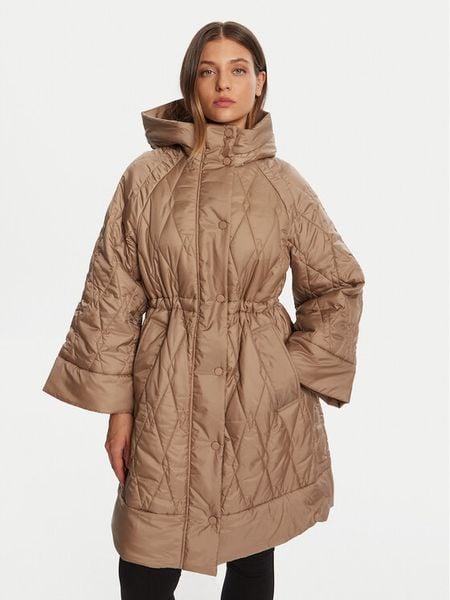 Barbour Parka LQU1846BE31 Beżowy Regular Fit. Brązowe płaszcze Barbour, bez wzorów, z syntetyku, bez kaptura. Za 1,389.00 zł.