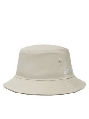 New Era Kapelusz Essential Tapered Bucket 60348845 Beżowy. Brązowe kapelusze New Era, bez wzorów, z bawełny. Za 99.99 zł.